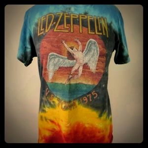 Vintage, LED ZEPPELIN, Tye dyed, S/S Tee.